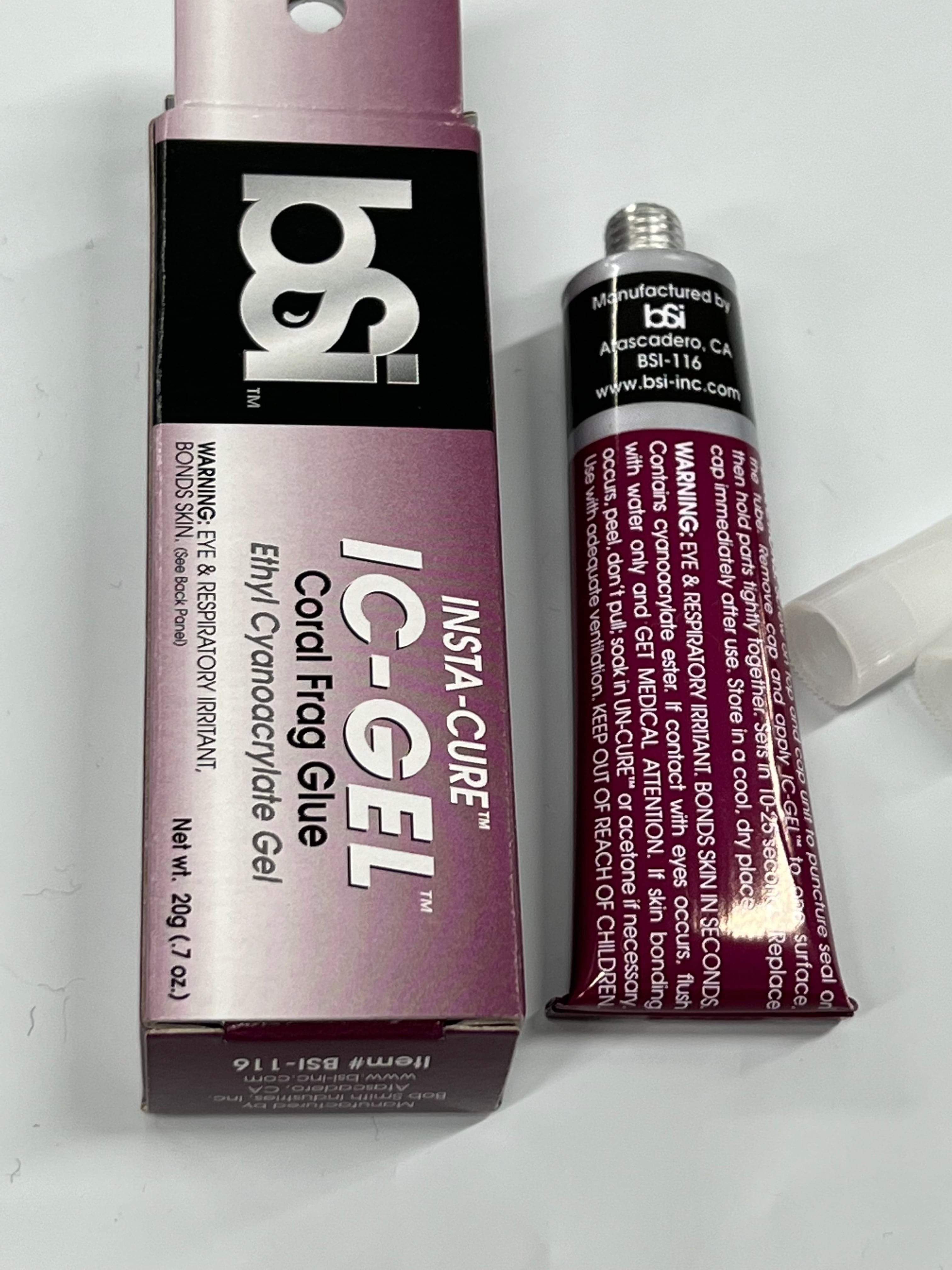 BSI IC-GEL Insta-Cure Sekundenkleber 20g/Tube