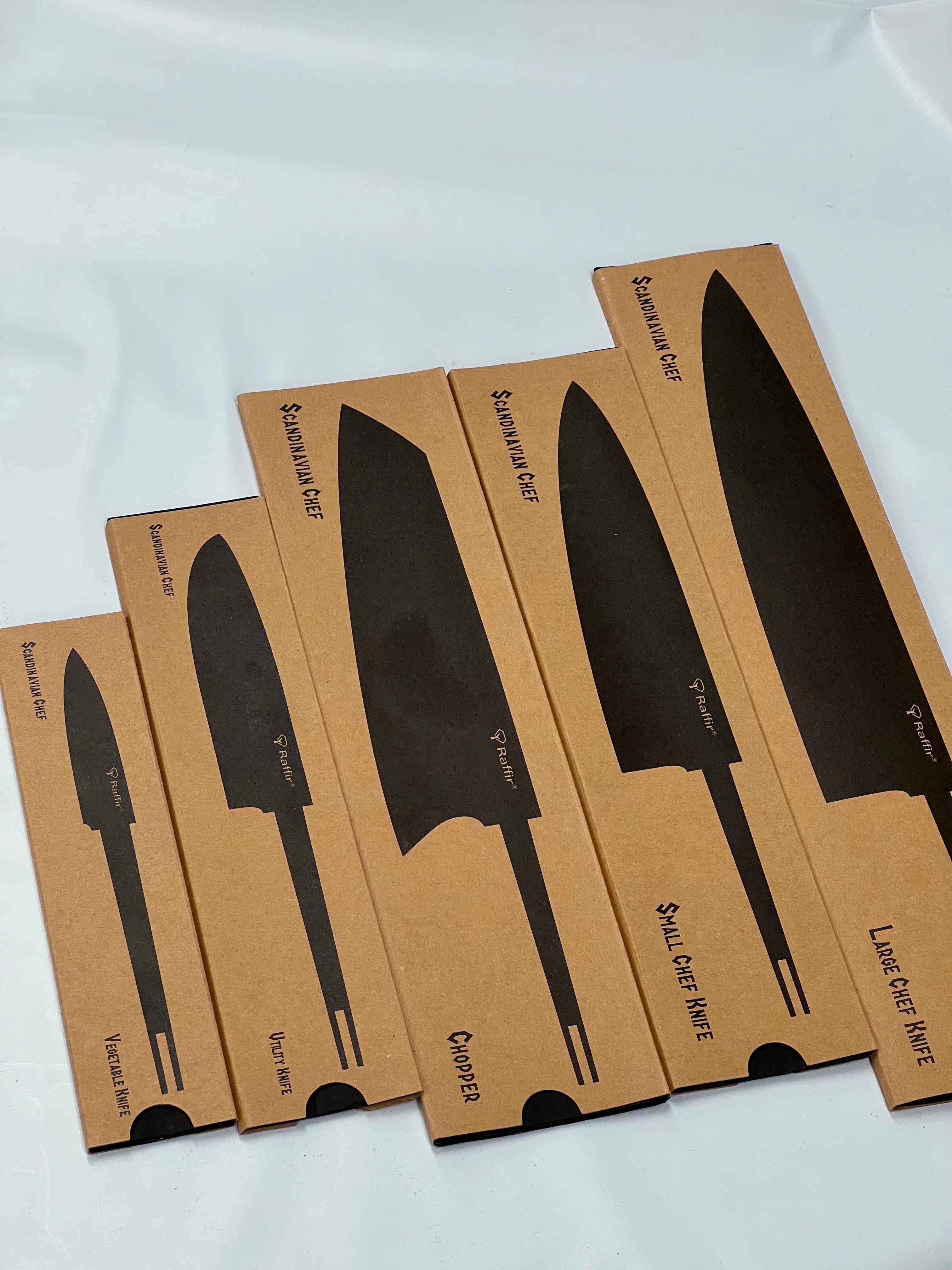 Damaszener Skandinavisches Küchenmesser