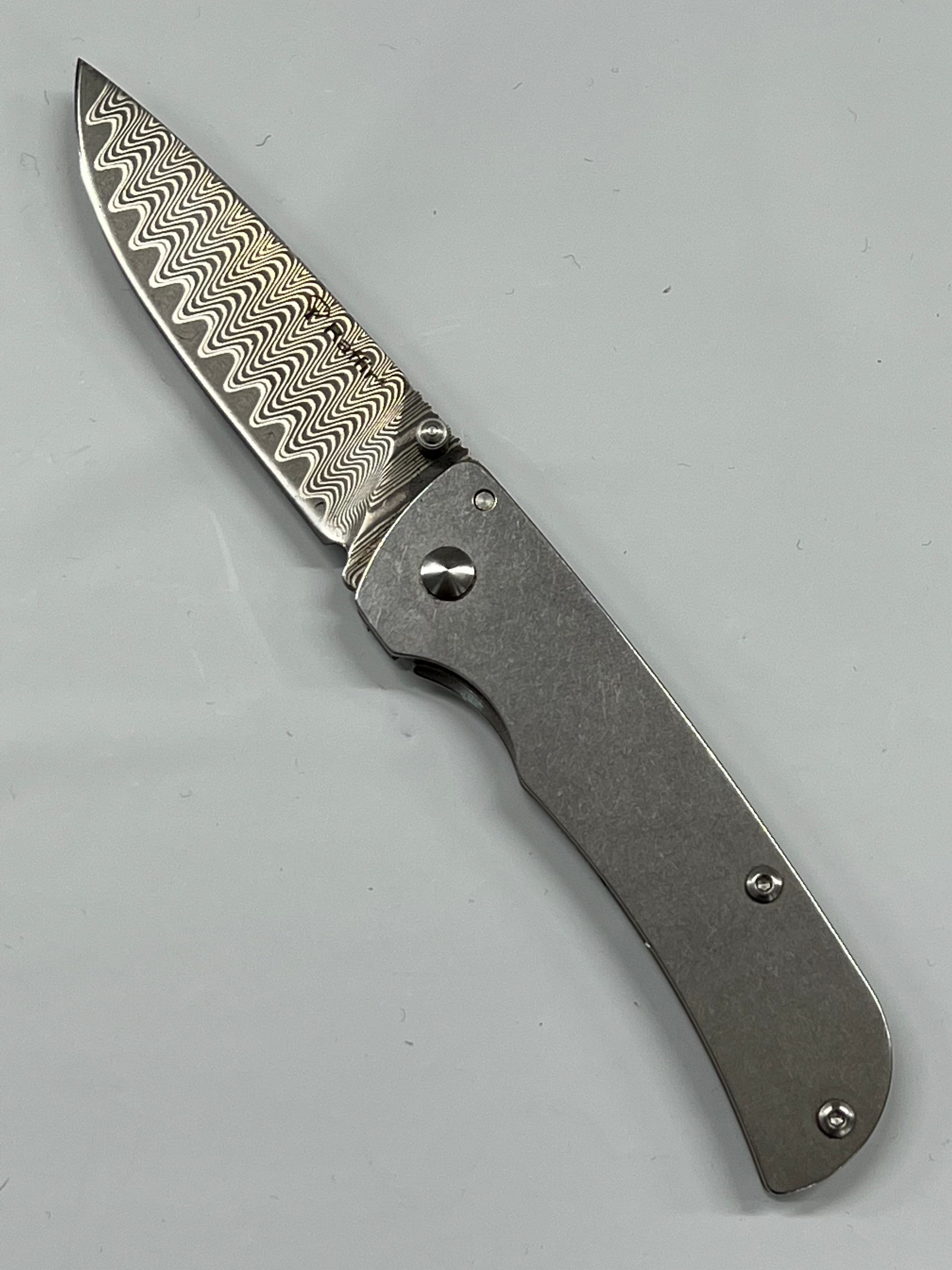 Gentleman Klappmesser-Set Ladder-Damast