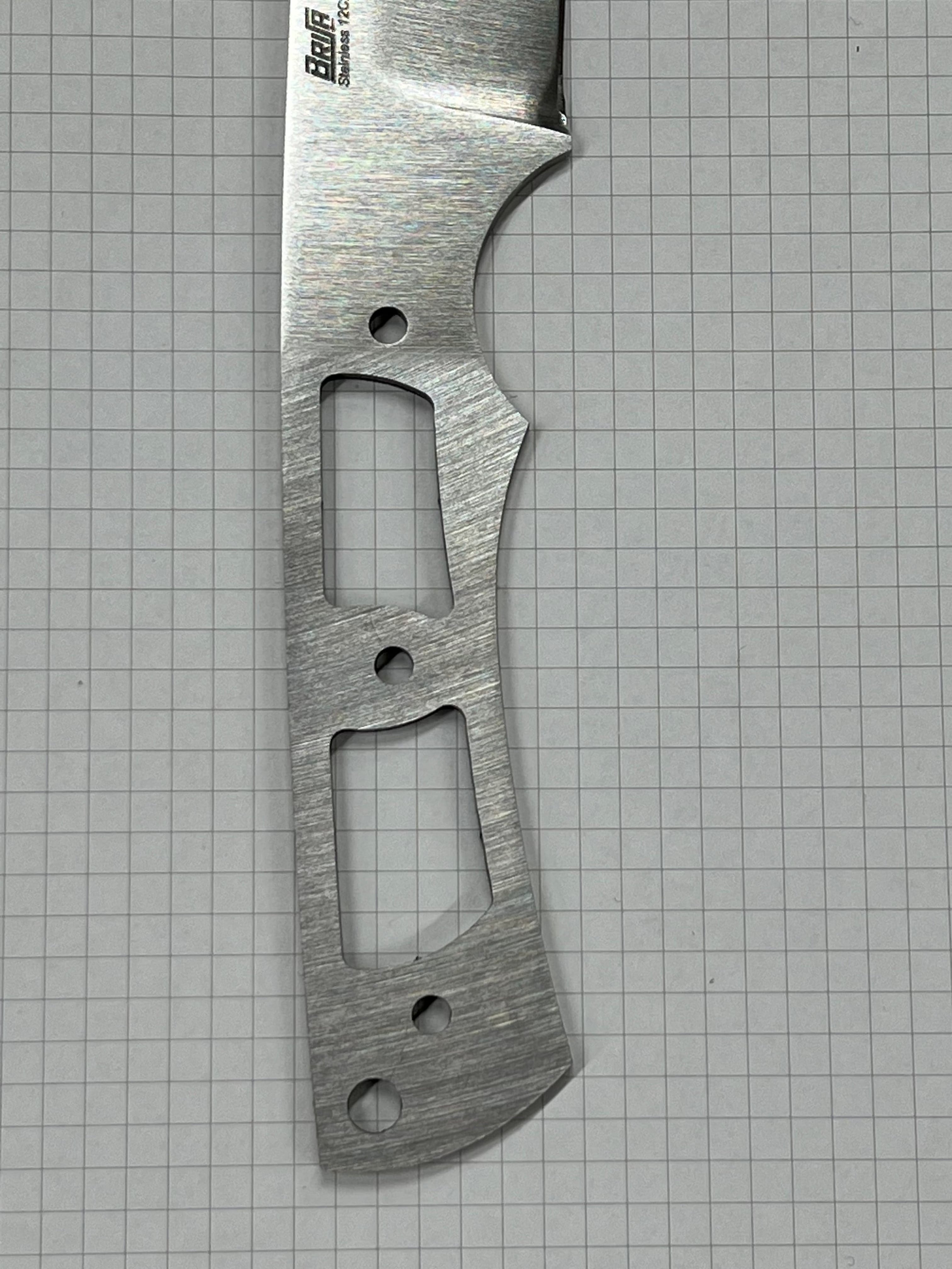 Brisa Hunter 125 Edelstahl Messerklinge