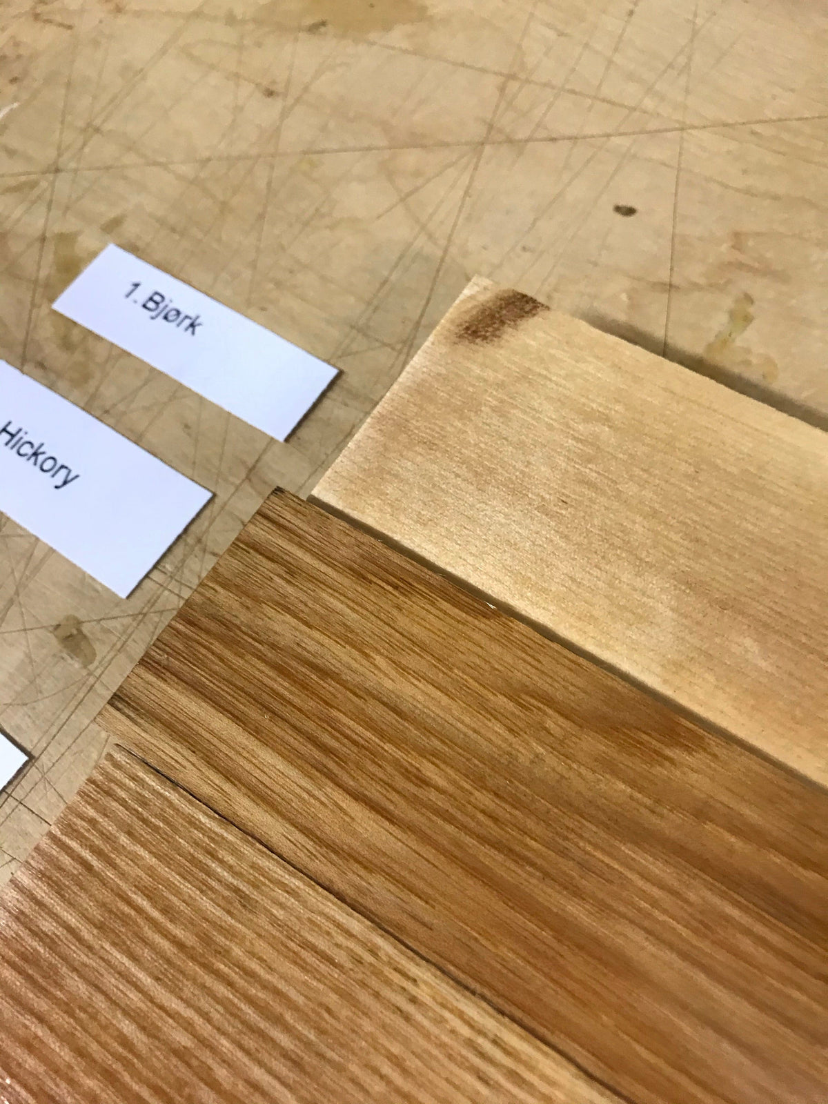 Messergriffrohling aus Holz