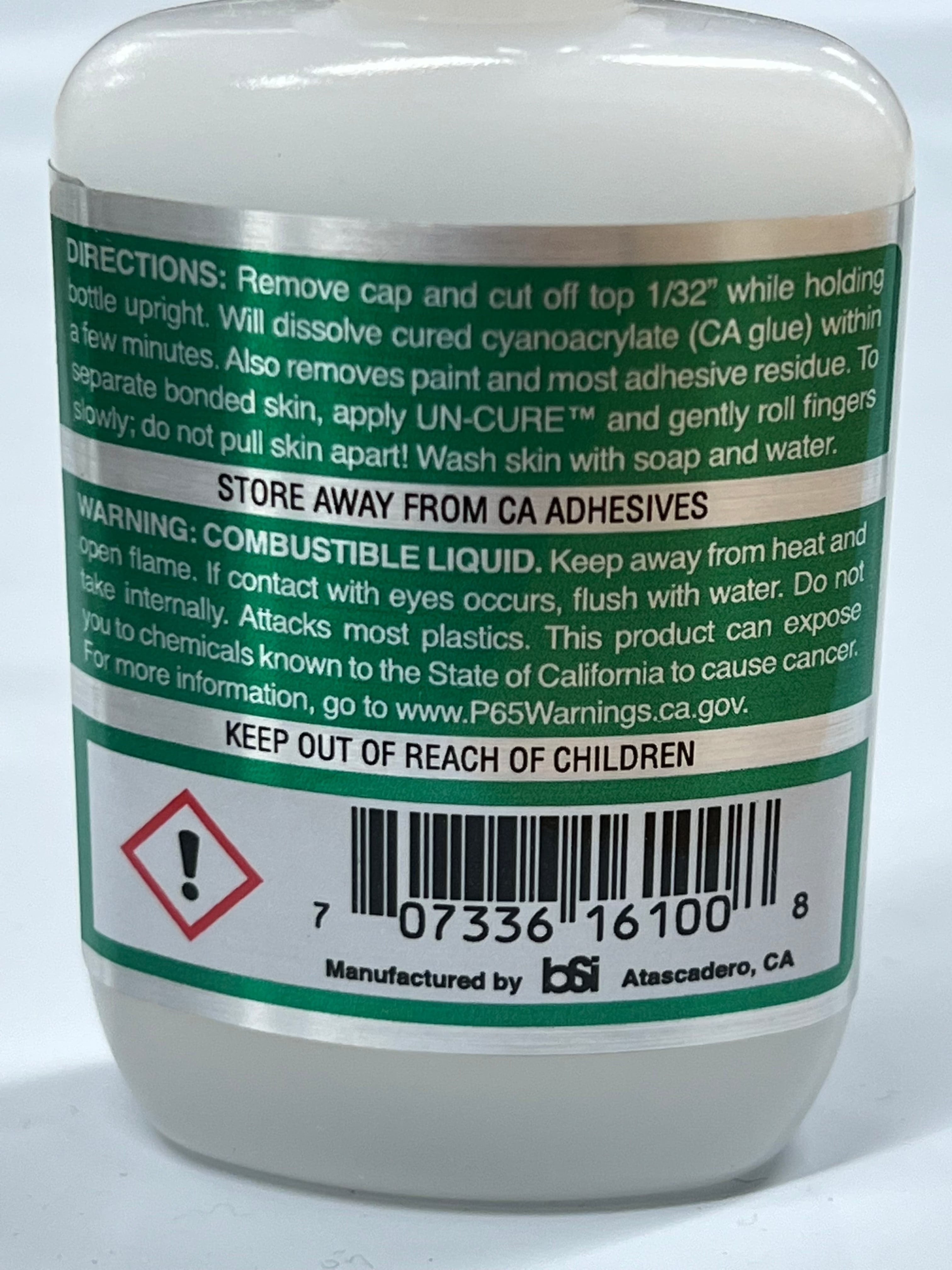 BSI Un-Cure Klebstoffentferner Grün 28g