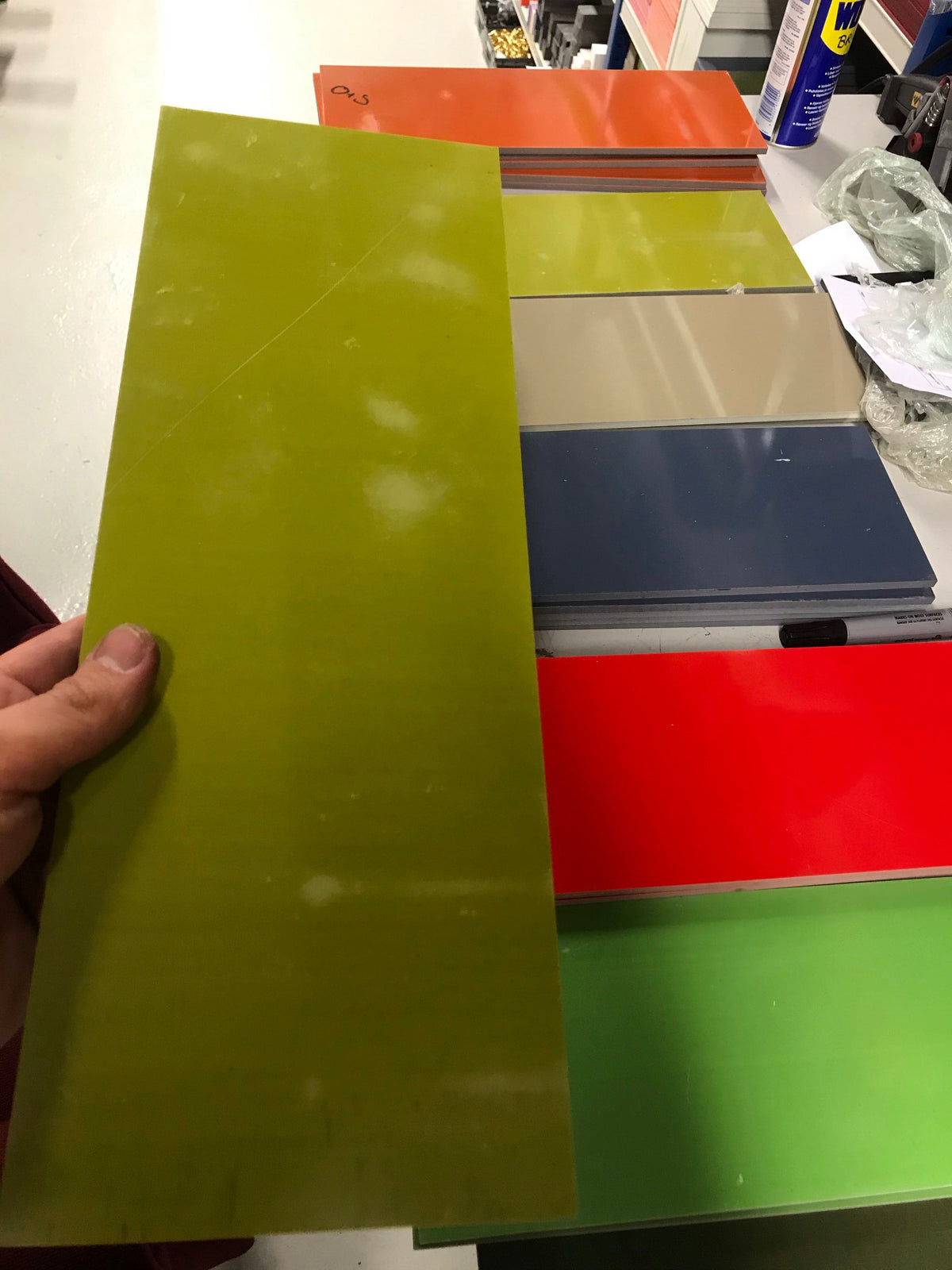 G10-Platte 140x400 - Farbe/Stil wählen