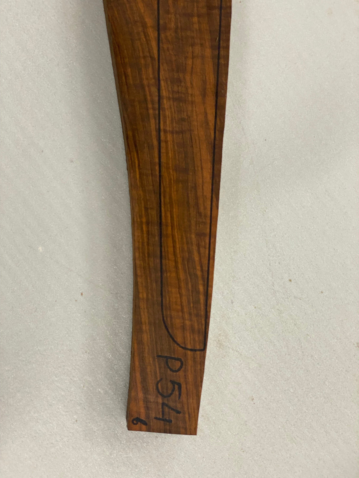 Gewehrschaftrohling Türkischer Walnuss Grad 4 P-54