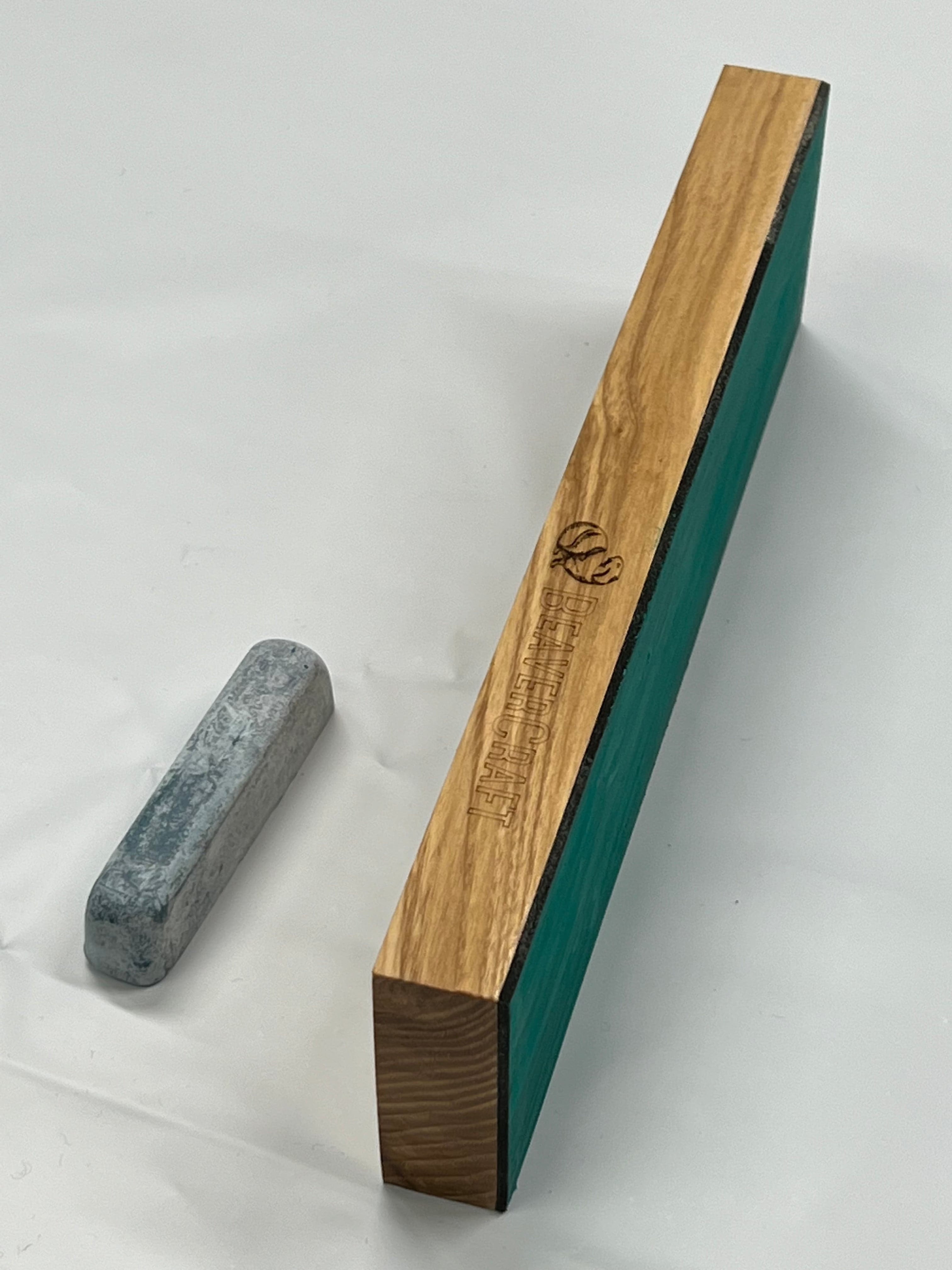 Lederabziehriemen 220 x 61 x 22 mm mit Schleifpaste-LS4P1