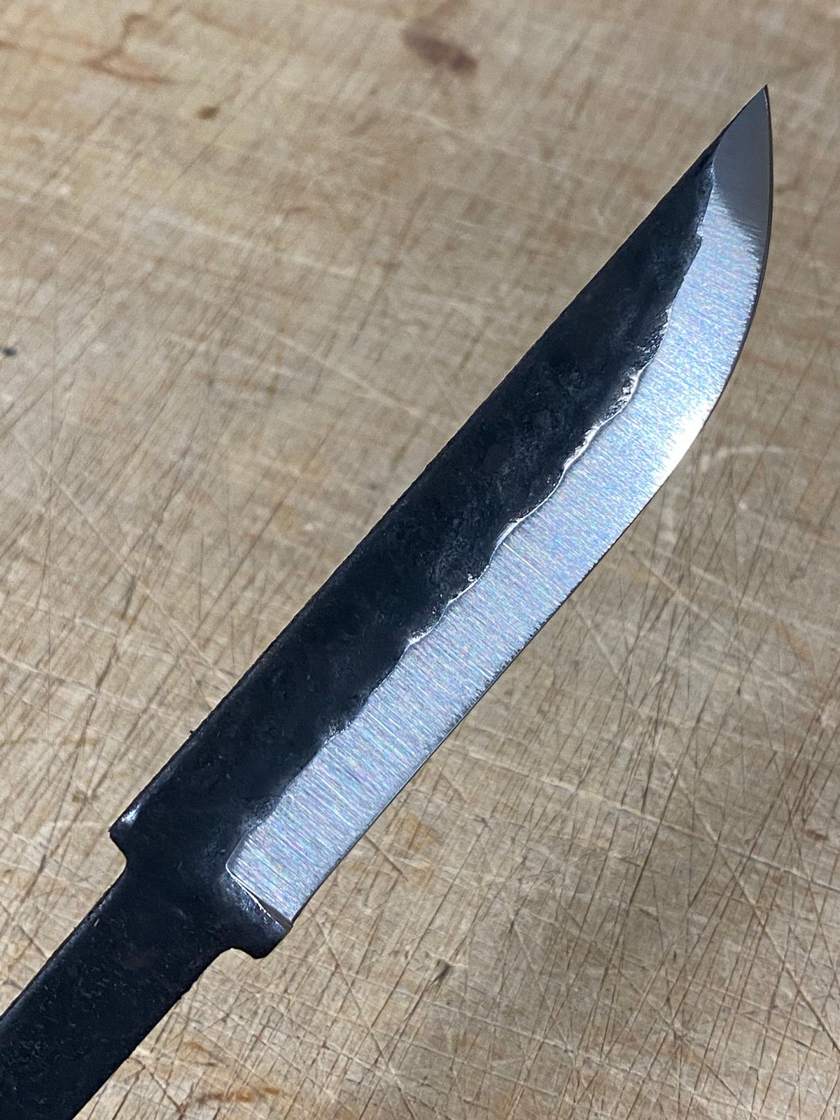 108 mm Hammerfinish-Messerklinge