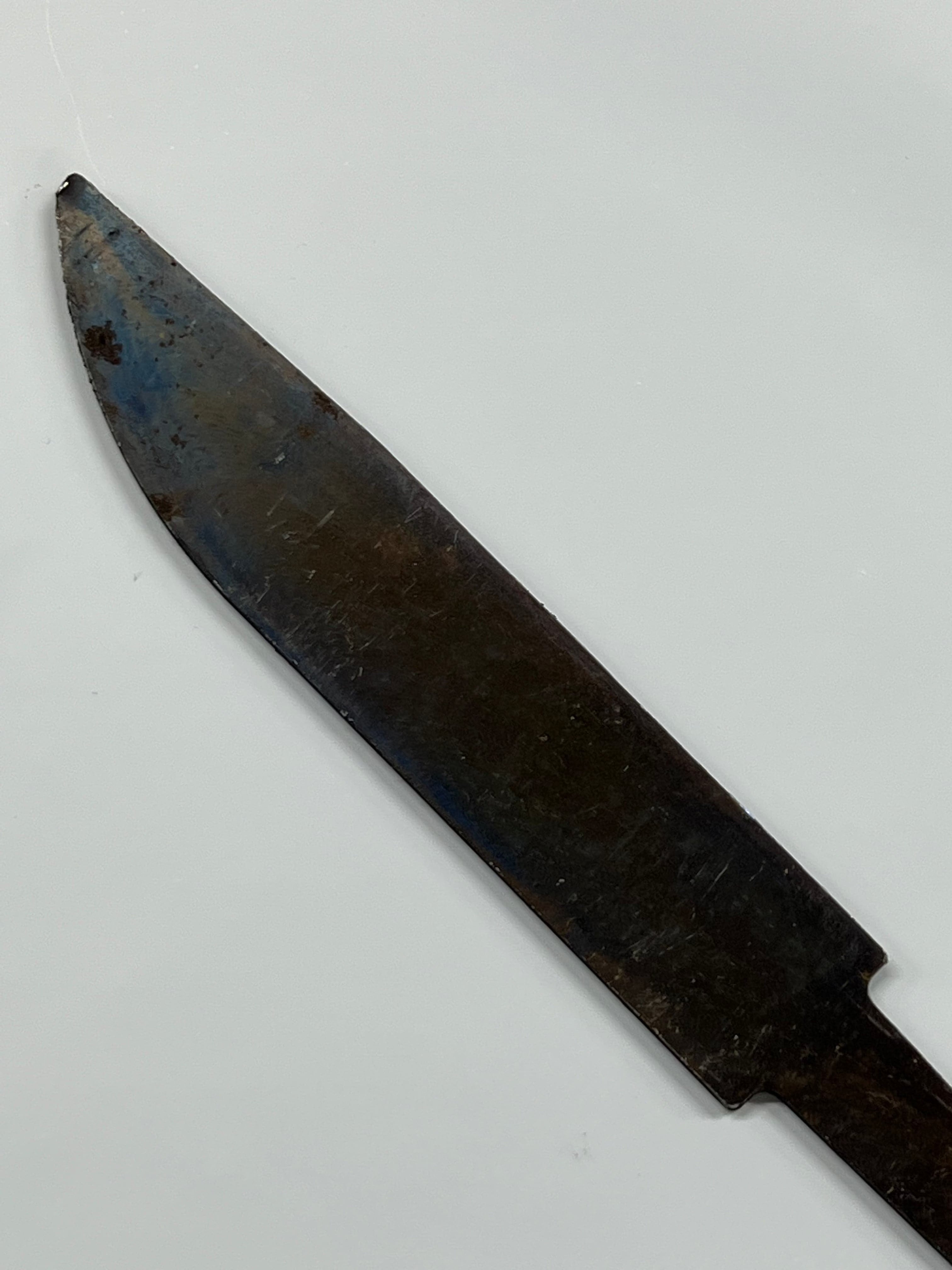 Klingenrohling 90 mm fertig gehärtet ungeschliffen