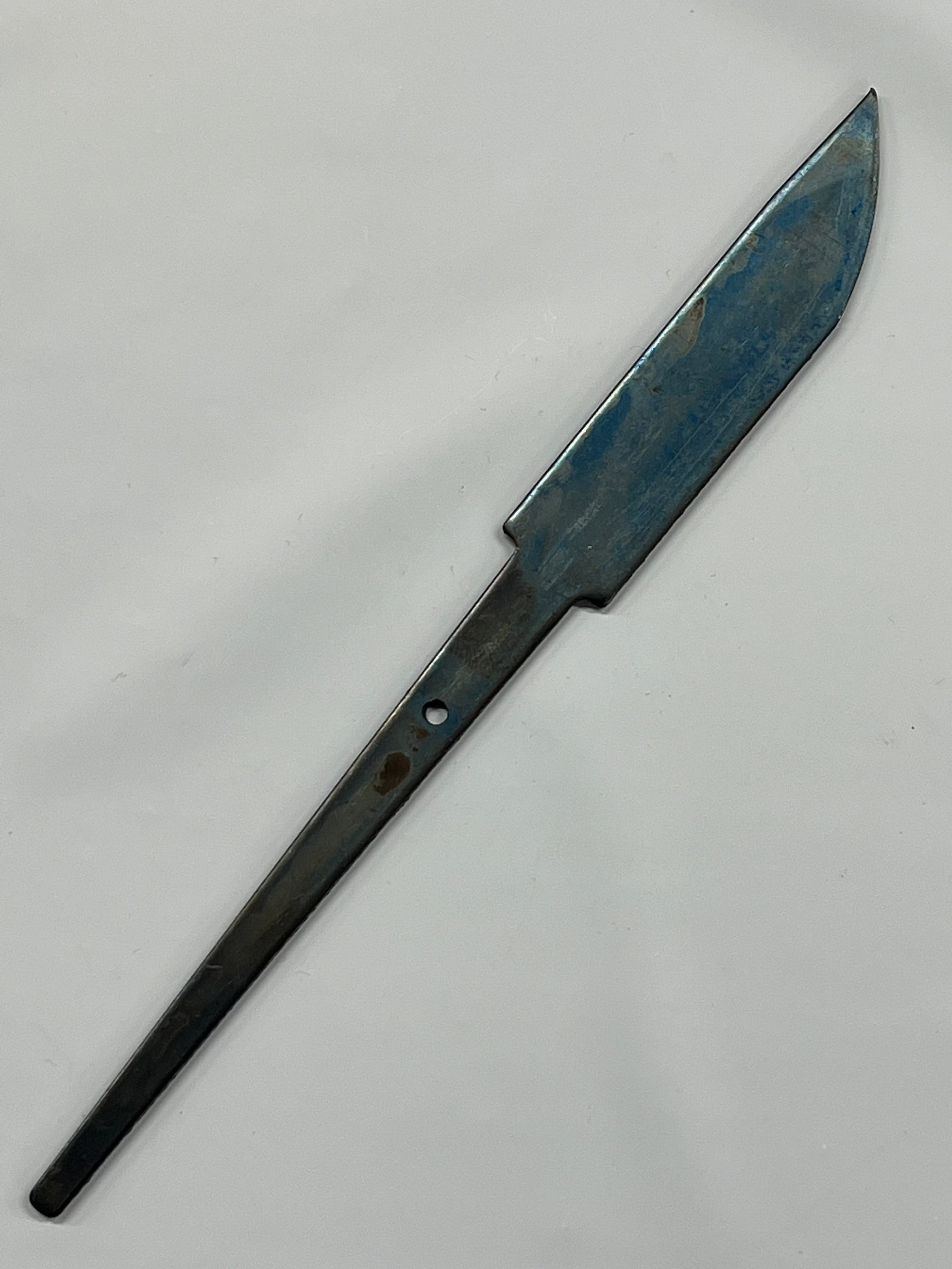 Messerklingenrohling 80mm gehärtet, ungeschliffen