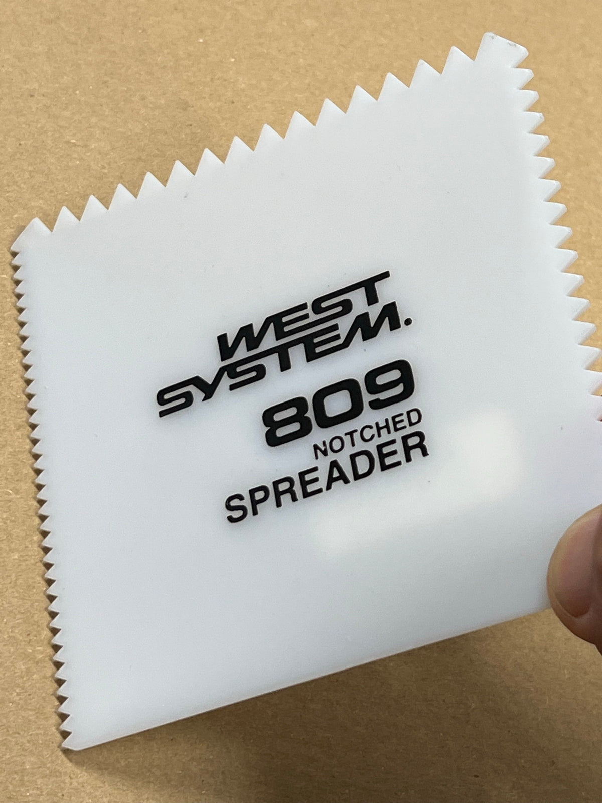 Zahnspachtel für Epoxidharz